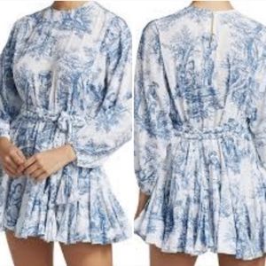 Wayf floral printed dress